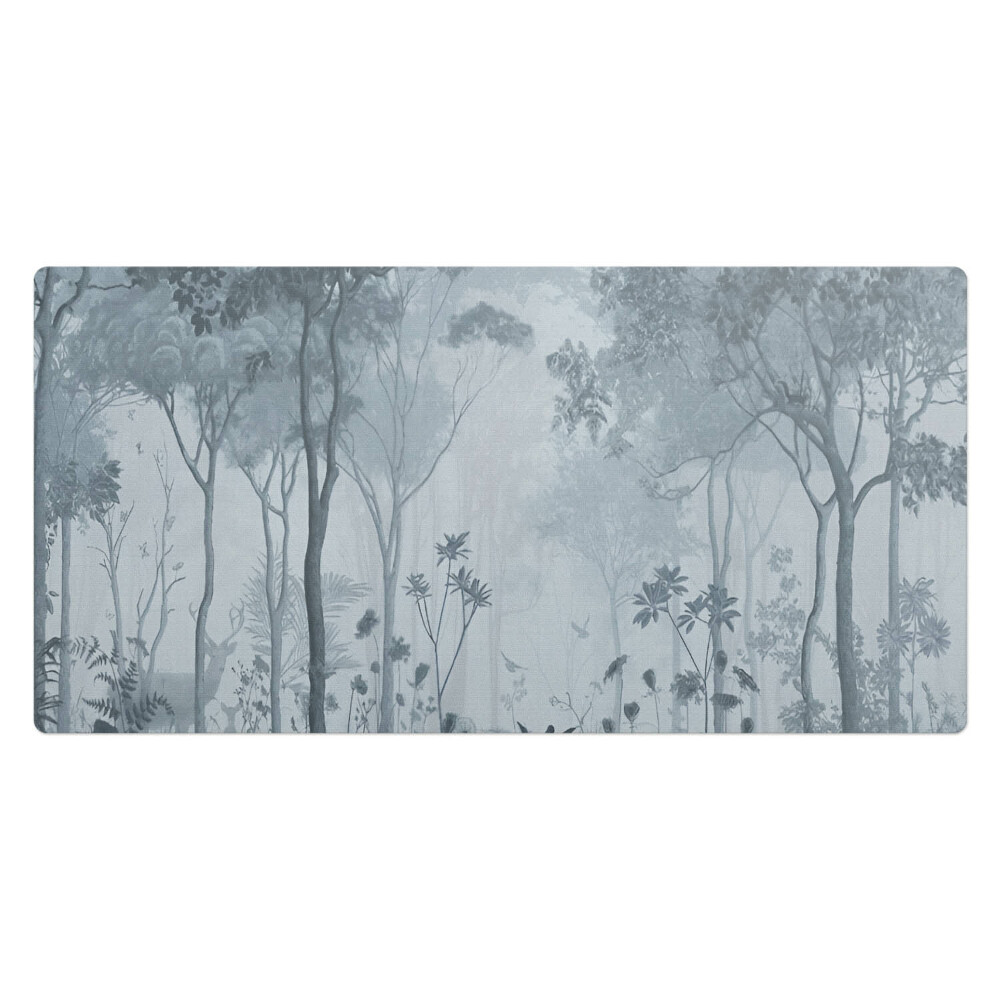 Duża podkładka na biurko dla dzieci Leśna mgła pejzaż
