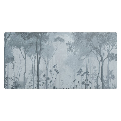 Duża podkładka na biurko dla dzieci Leśna mgła pejzaż