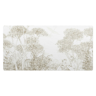 Podkładka na całe biurko Delikatne drzewa tropikalne