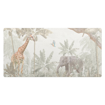 Mata ochronna na biurko Egzotyczna dżungla