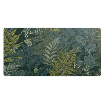 Mata na biurko Leśne liście i motyle