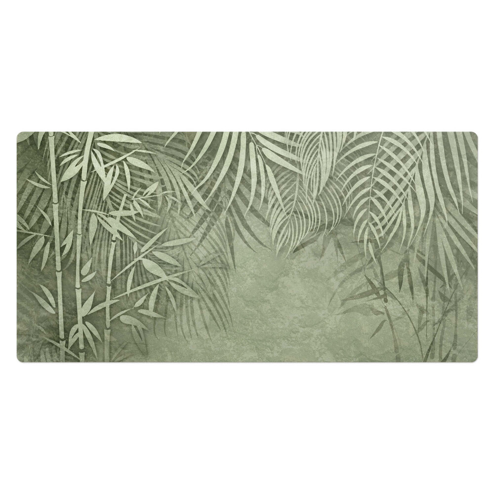 Mata na biurko Liście tropikalne