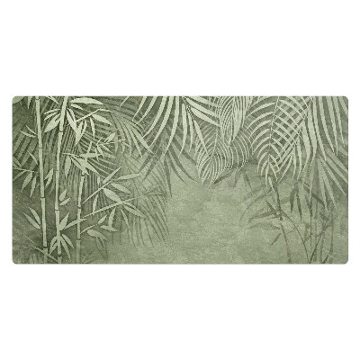 Mata na biurko Liście tropikalne