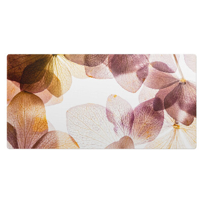 Podkładka na całe biurko Delikatne płatki kwiatów