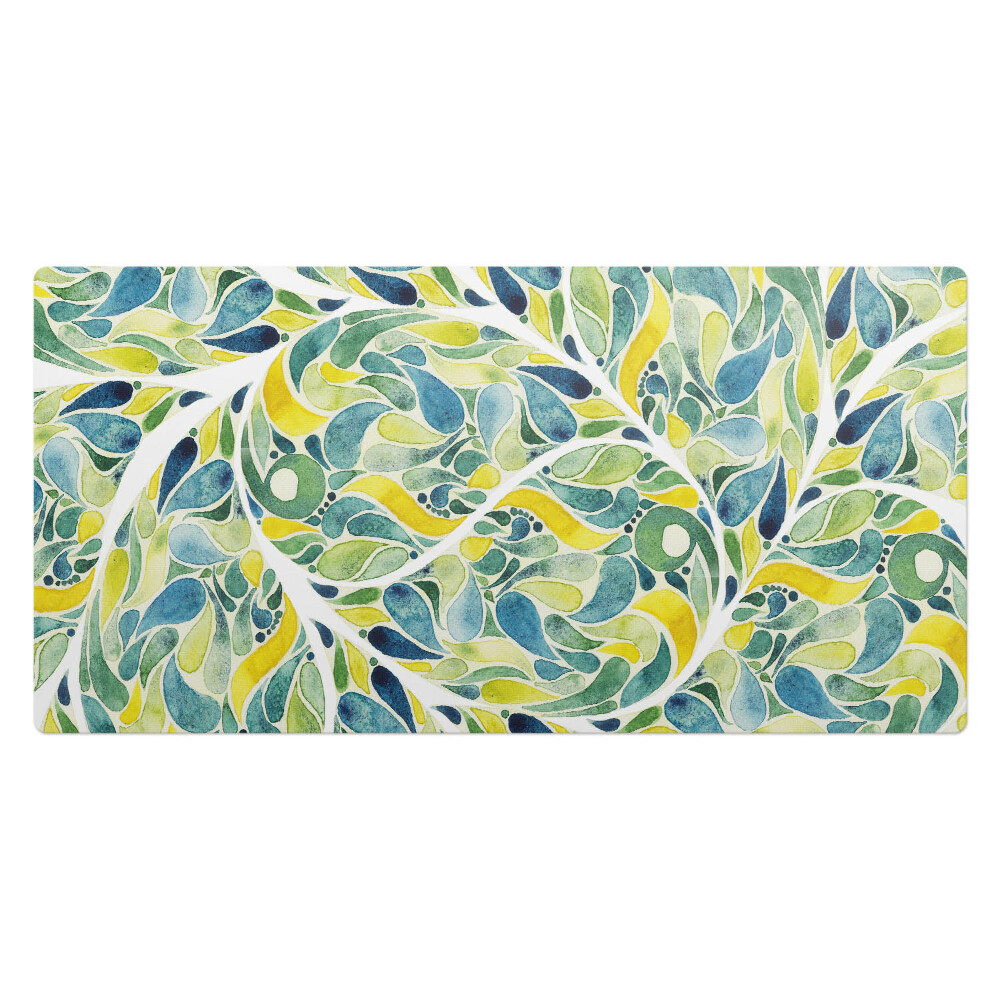 Podkładka na całe biurko Abstrakcyjny liść