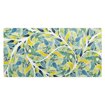 Podkładka na całe biurko Abstrakcyjny liść