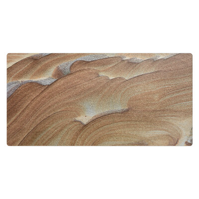 Duża podkładka ochronna na biurko Faliste wzory kamienia