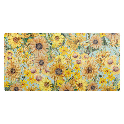 Podkładka na biurko Kwiatowy wzór łąkowy