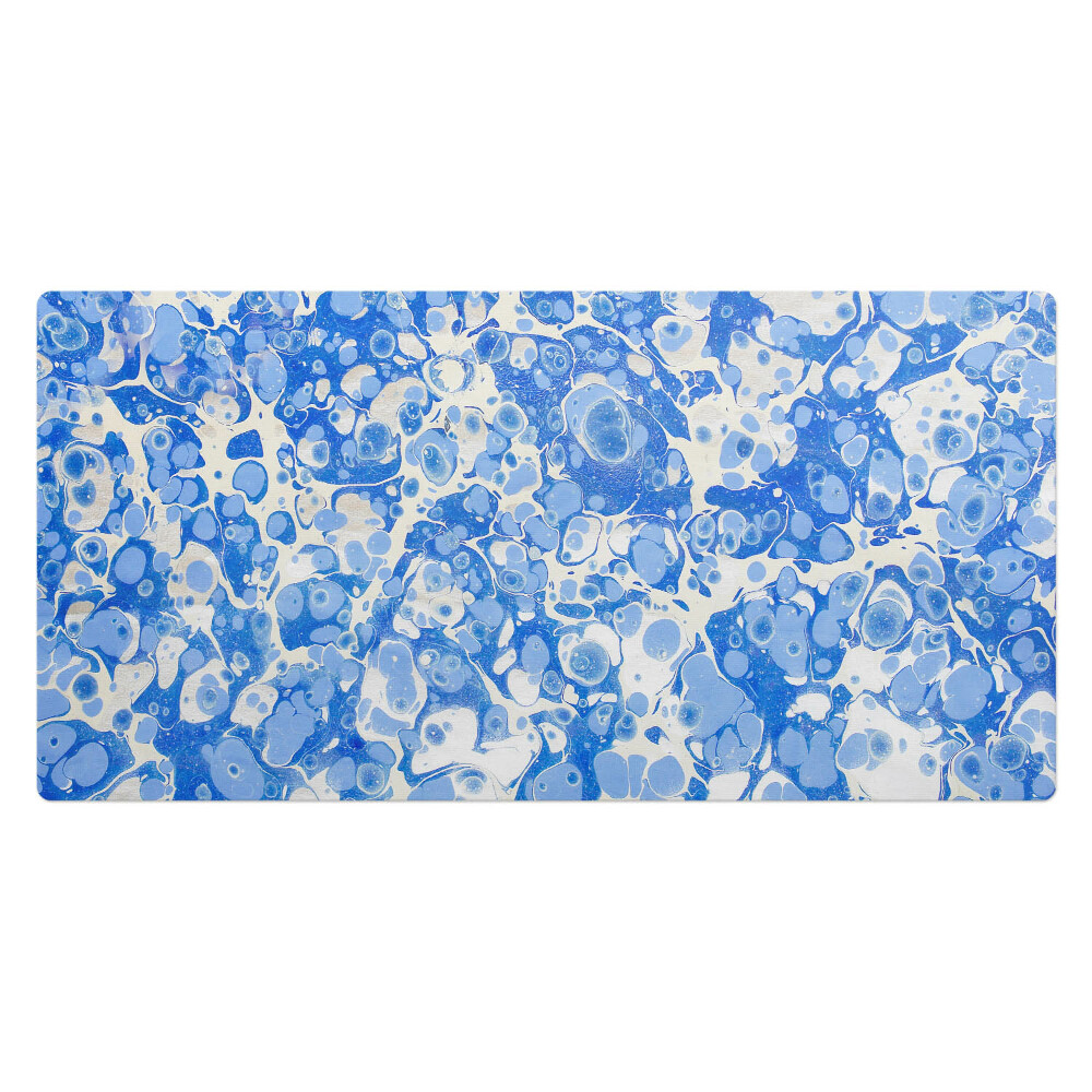 Mata na biurko Marmurkowe bąbelki