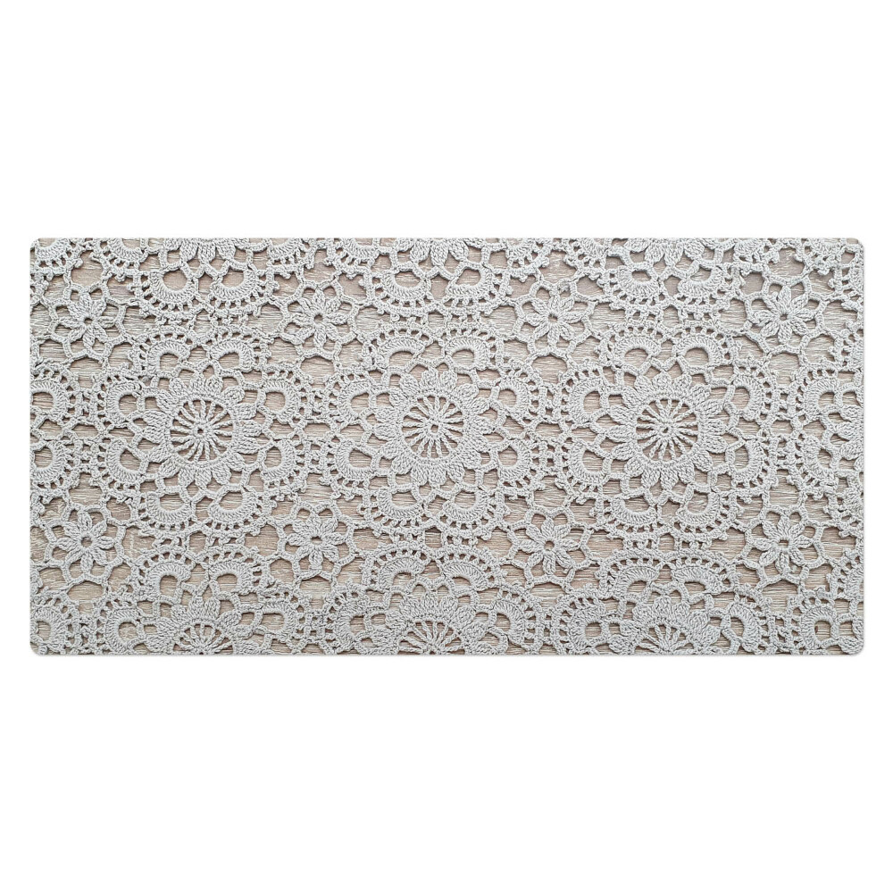 Podkładka na całe biurko Koronkowe kwiaty