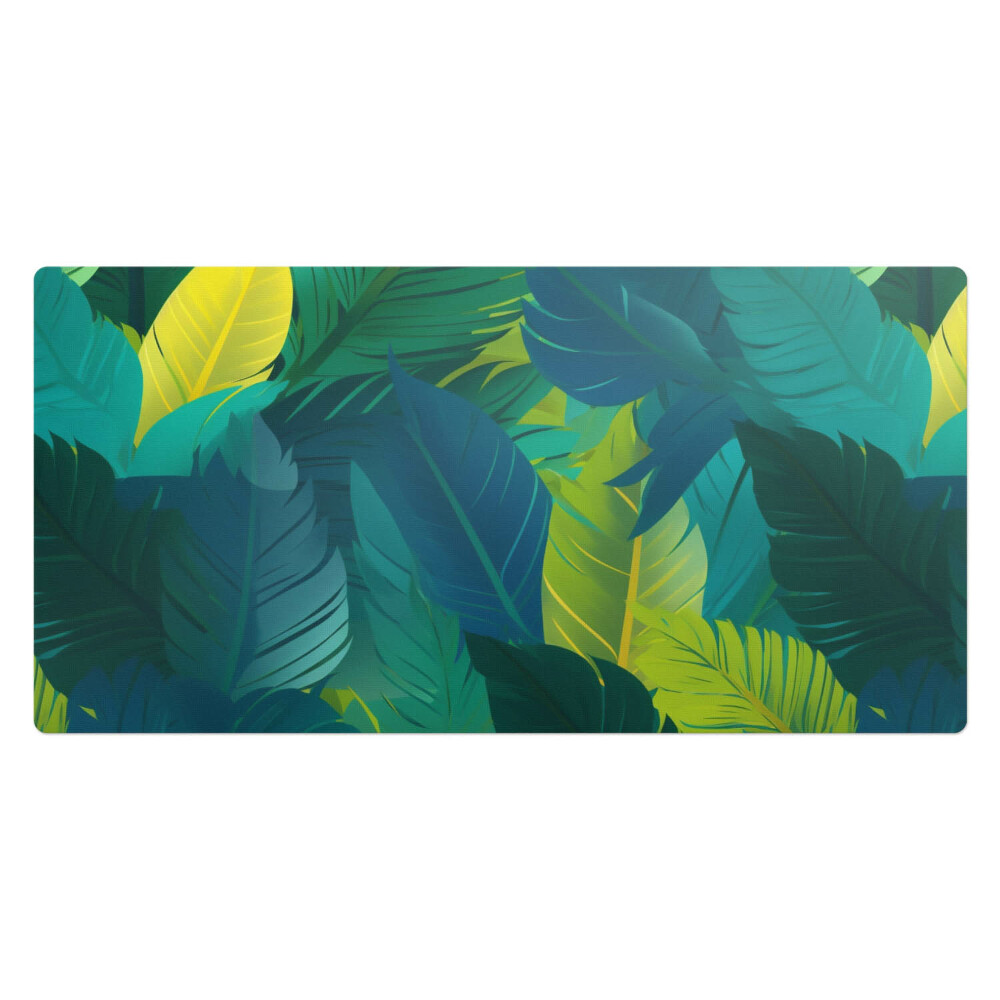 Podkładka na całe biurko Liście tropikalne