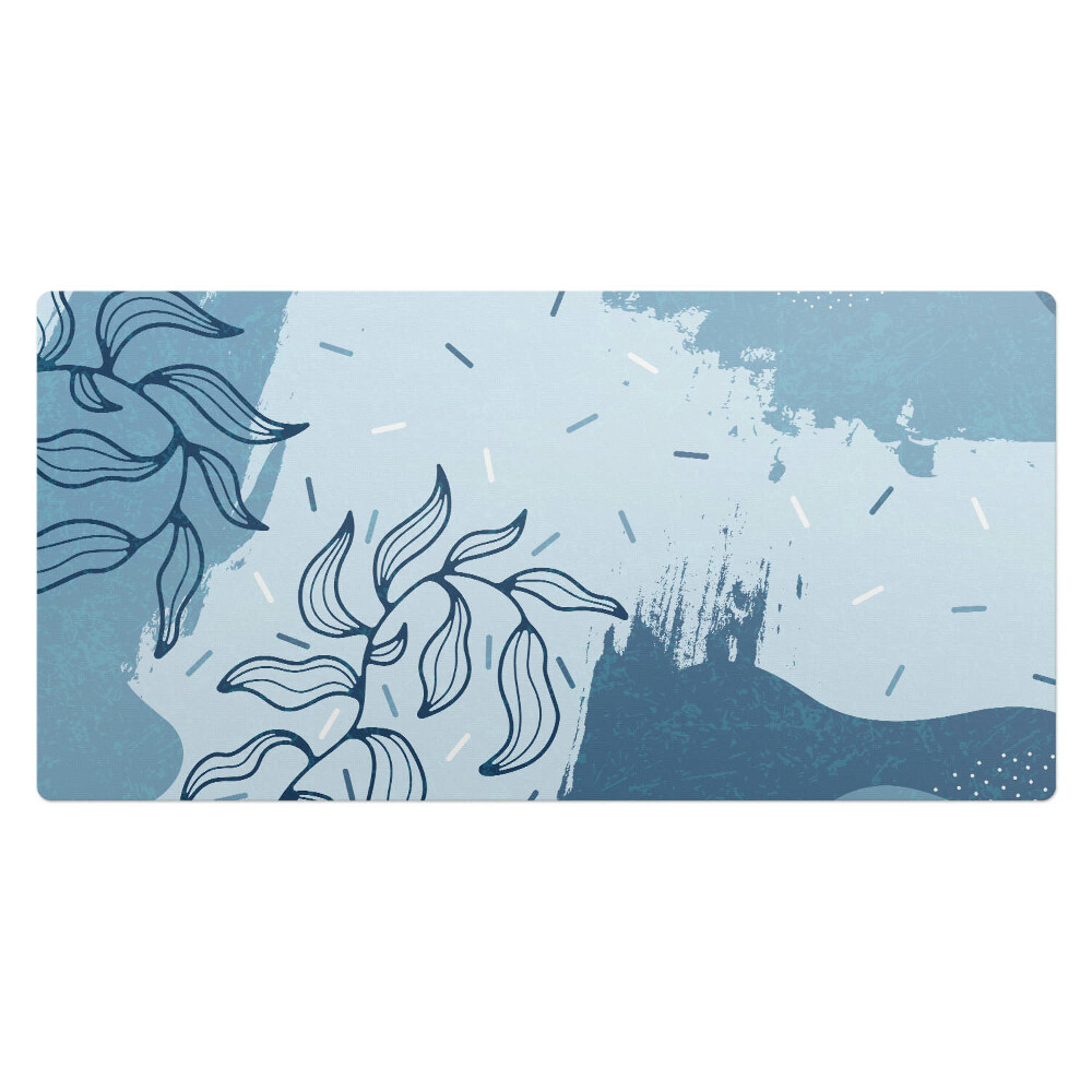 Duża podkładka ochronna na biurko Abstrakcyjny wzór roślinny