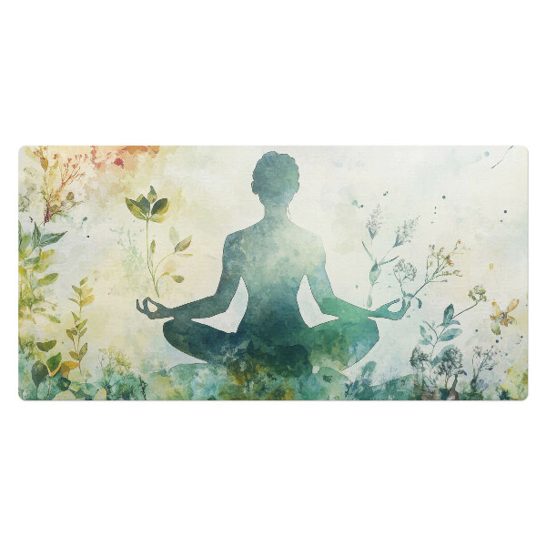 Duża podkładka na biurko Medytacja wśród natury