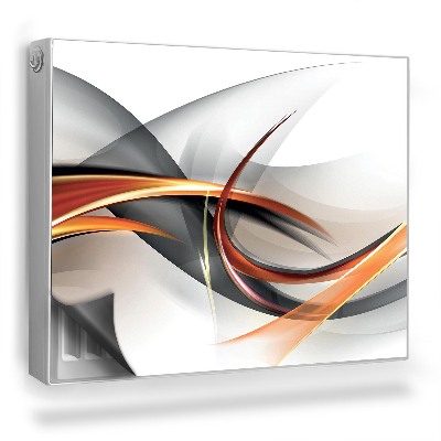 Mata magnesowa na kaloryfer Dynamiczna abstrakcja, wrażenie ruchu