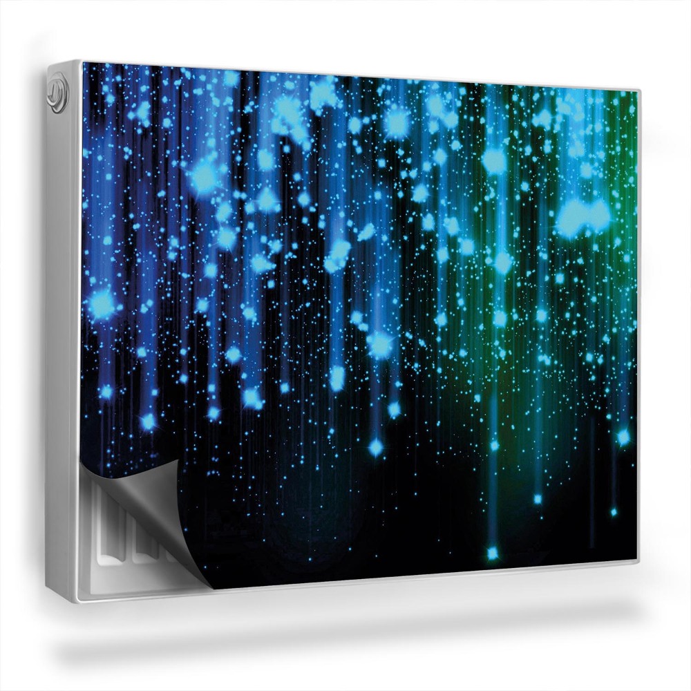 Mata magnesowa na kaloryfer Abstrakcyjny deszcz magicznych świateł