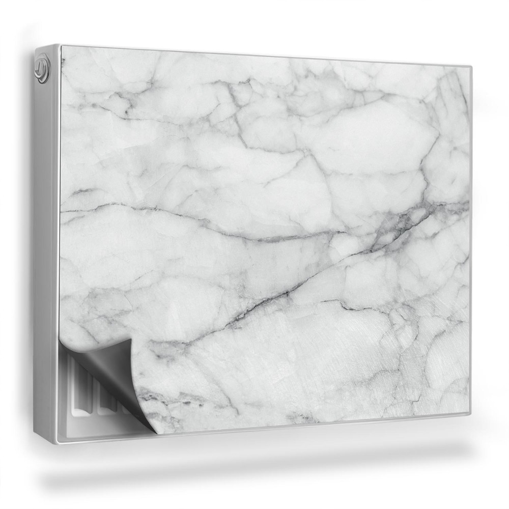 Mata magnesowa na kaloryfer Spękany marmur kamienna płyta tekstura