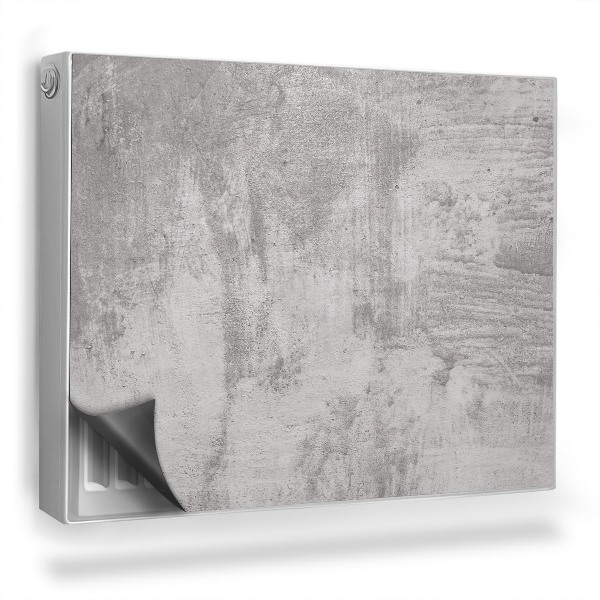 Mata magnetyczna na grzejnik Beton zdarta tekstura styl industrialny