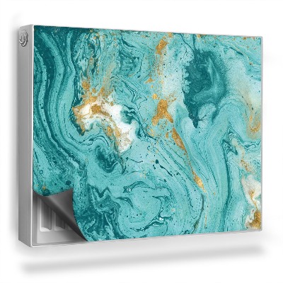 Mata magnetyczna na grzejnik Mieszająca się farba, abstrakcja barw