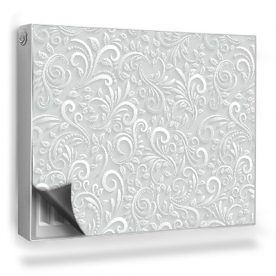 Mata magnesowa na kaloryfer Abstrakcyjne kształty motywy roślinne