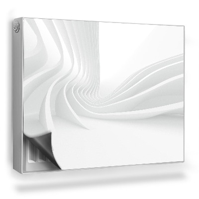 Mata magnetyczna na grzejnik Abstrakcyjna kompozycja, geometryczne fale