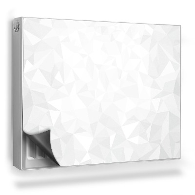 Mata magnesowa na kaloryfer Abstrakcyjna kompozycja geometria origami