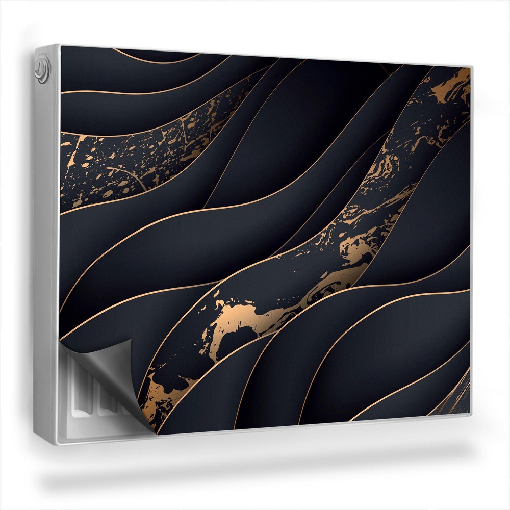 Mata magnesowa na kaloryfer Linerane abstrakcyjne kształty nowoczesne