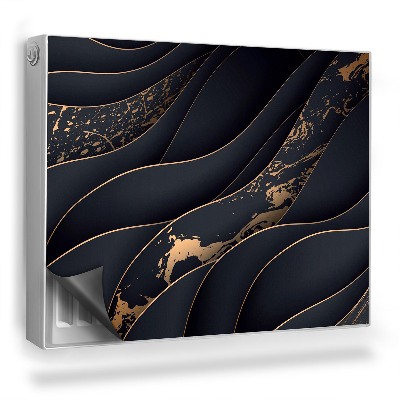 Mata magnesowa na kaloryfer Linerane abstrakcyjne kształty nowoczesne