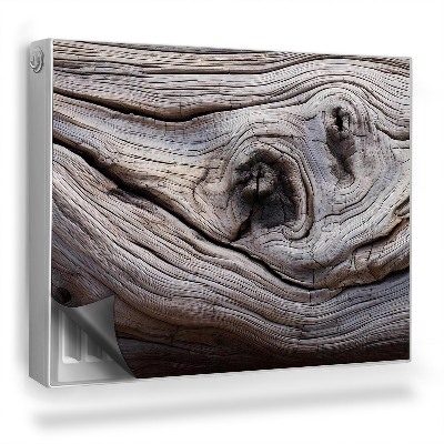 Mata magnetyczna na grzejnik Zbliżenie na starą strukturę drzewa