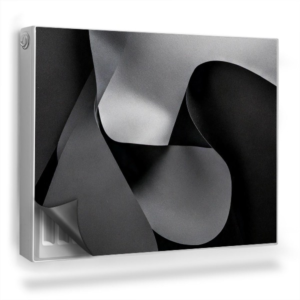 Mata magnesowa na kaloryfer Abstrakcyjna, geometryczna kompozycja