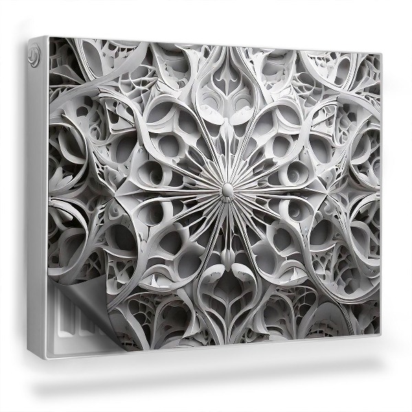 Mata magnetyczna na grzejnik Rzeźbiona struktura abstrakcyjna kompozycja