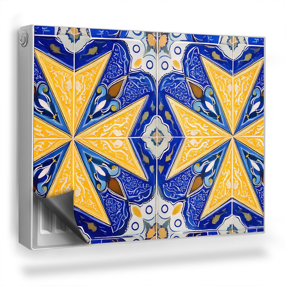 Mata magnetyczna na grzejnik Kafelki w marokańskie i portugalskie wzory