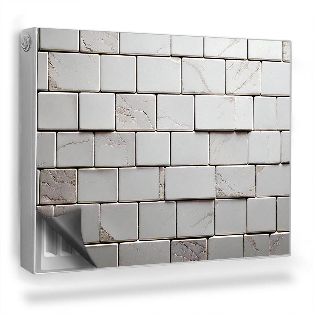 Mata magnetyczna na grzejnik Ceglany mur tekstura kamiennej ściany