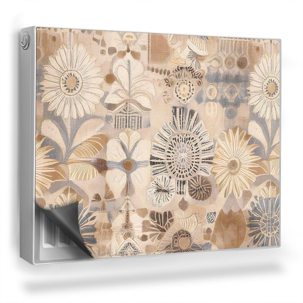 Mata magnetyczna na grzejnik Abstrakcyjny wzór etniczne inspiracje boho