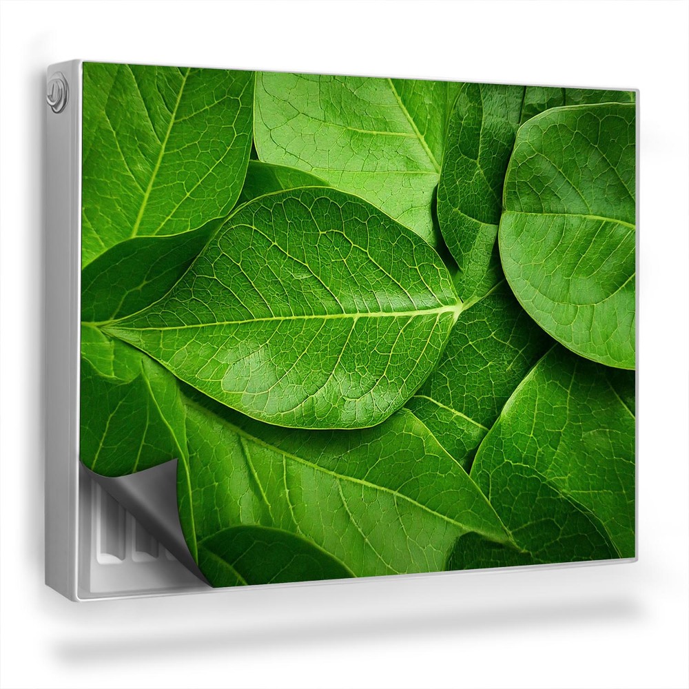 Mata magnesowa na kaloryfer Zoom nachodzących na siebie liści