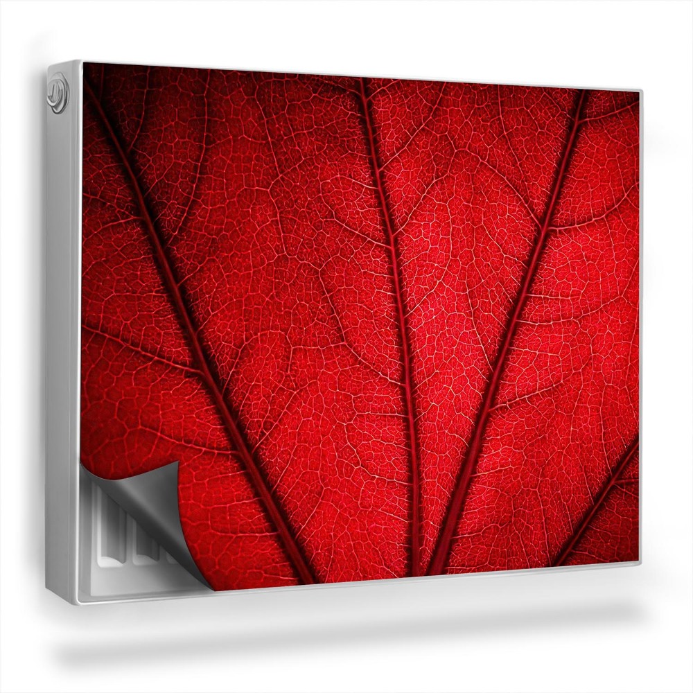 Mata magnetyczna na grzejnik Żyłki liścia naturalna tekstura roślinna