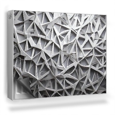 Mata magnesowa na kaloryfer Abstrakcja nowoczesna struktura industrialna