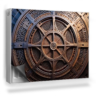 Mata magnetyczna na grzejnik Metalowy ozdobny mechanizm kształt gwiazdy