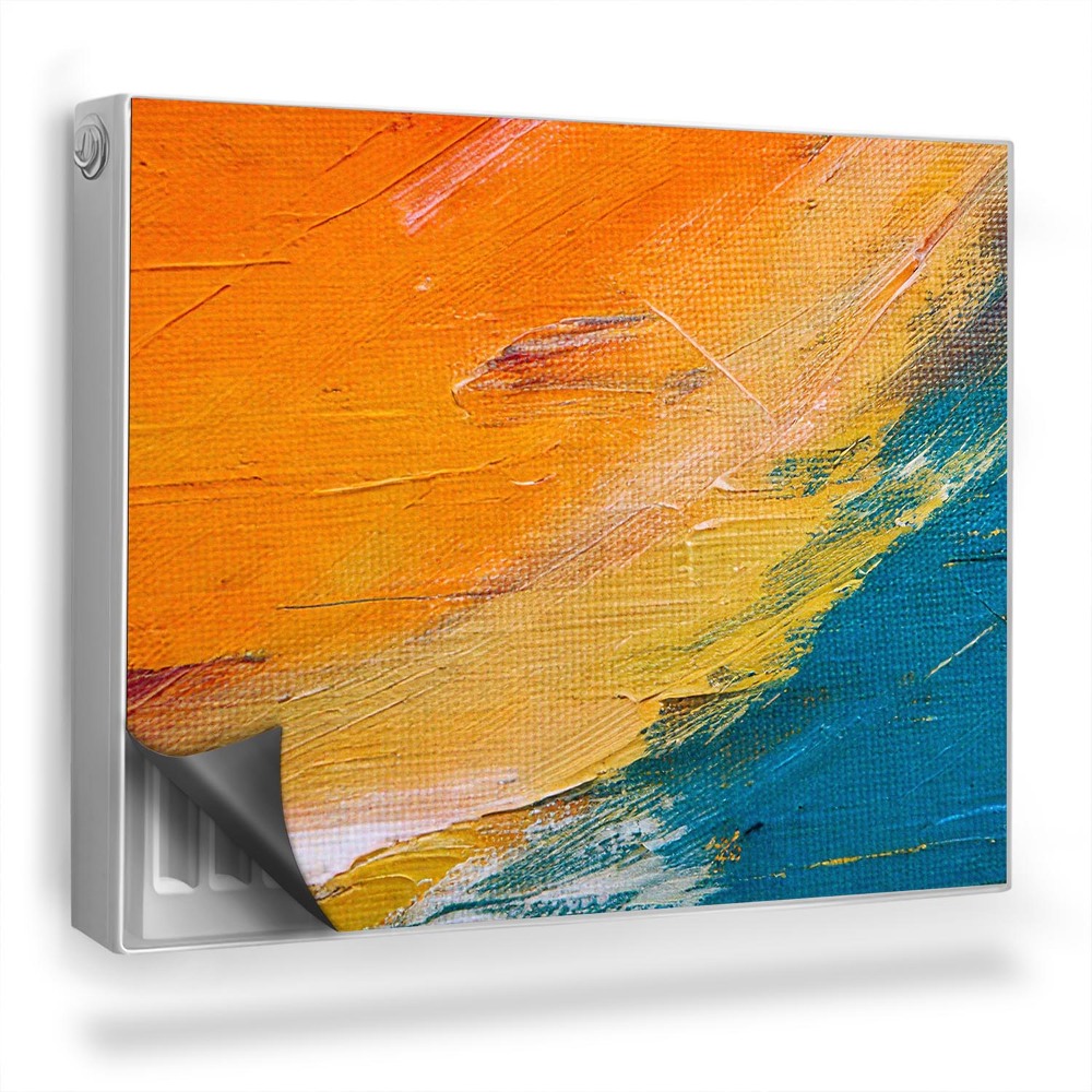 Mata magnesowa na kaloryfer Abstrakcyjne intensywne malarskie plamy