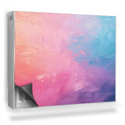 Mata magnetyczna na grzejnik Malarska struktura, przejście tonalne