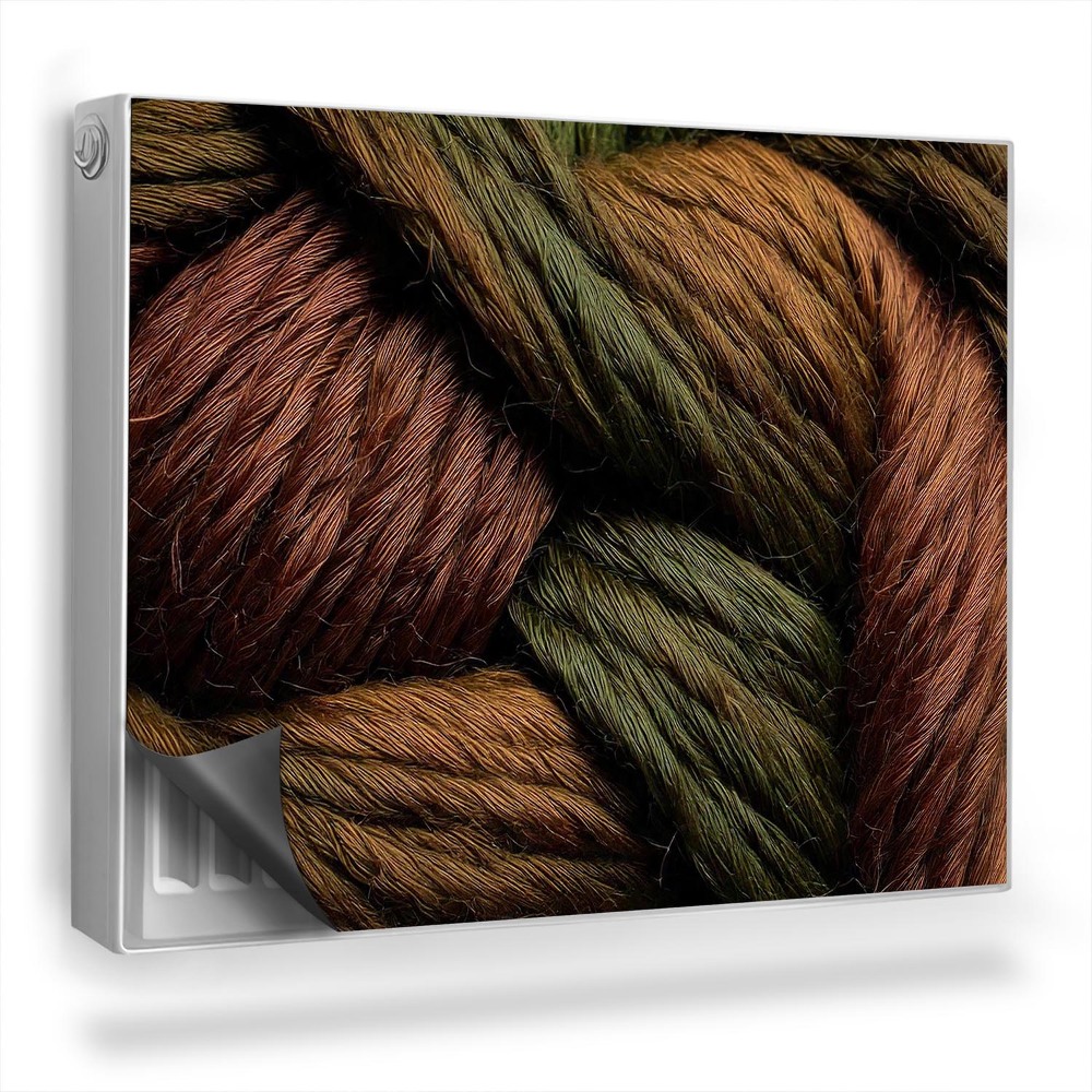 Mata magnesowa na kaloryfer Splot wikliny grube sznurki tekstura