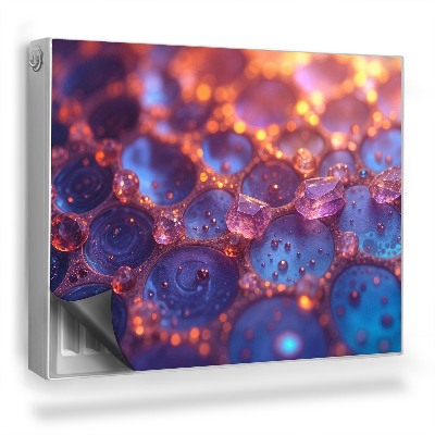 Mata magnetyczna na grzejnik Drobne kryształy, biologiczna struktura