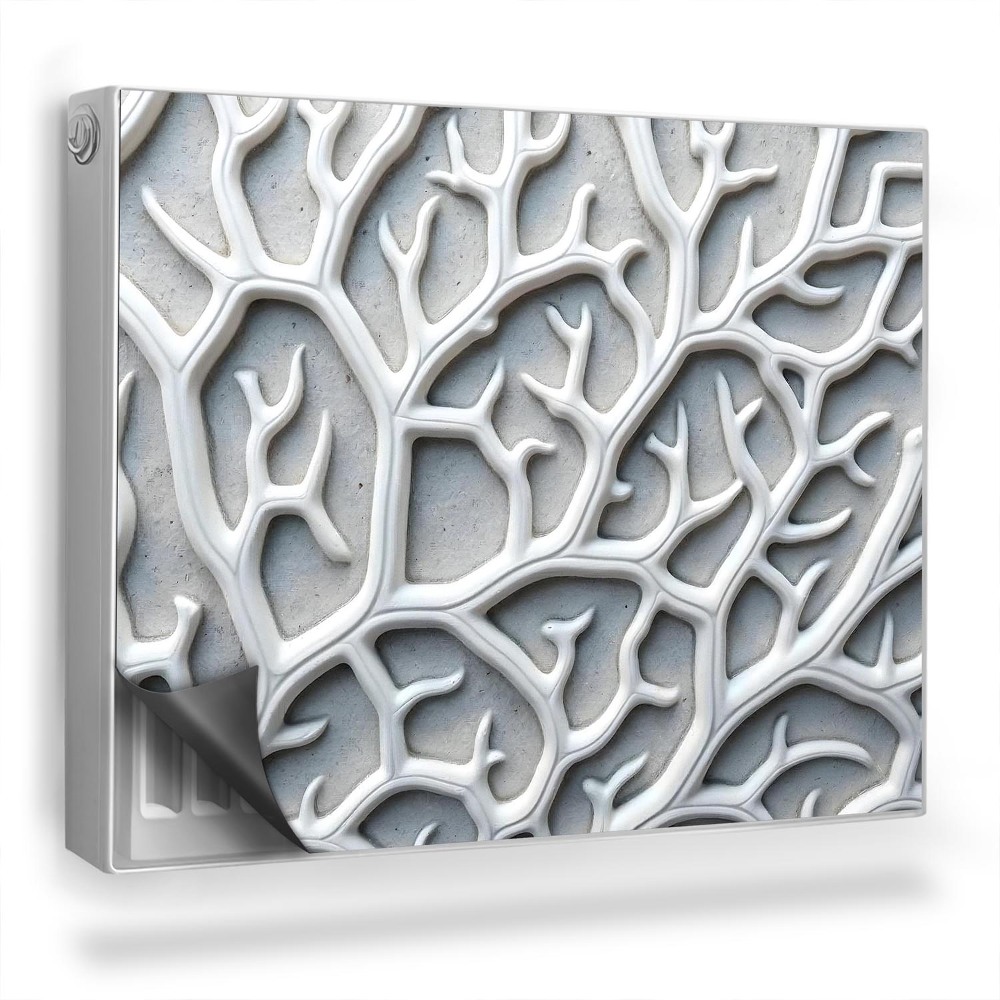 Mata magnetyczna na grzejnik Abstrakcyjna przestrzenna struktura