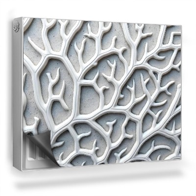 Mata magnetyczna na grzejnik Abstrakcyjna przestrzenna struktura