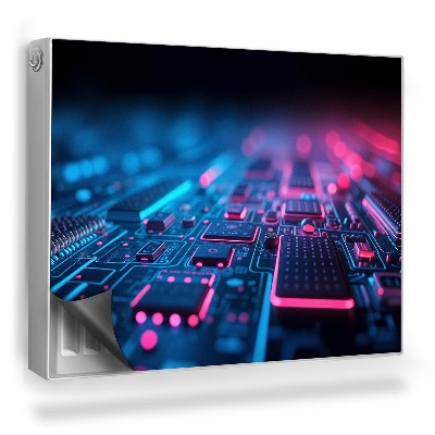 Mata magnesowa na kaloryfer Nowoczesna technologia neonowa elektronika