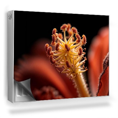 Mata magnesowa na kaloryfer Kwiat w zbliżeniu naturalne piękno przyrody