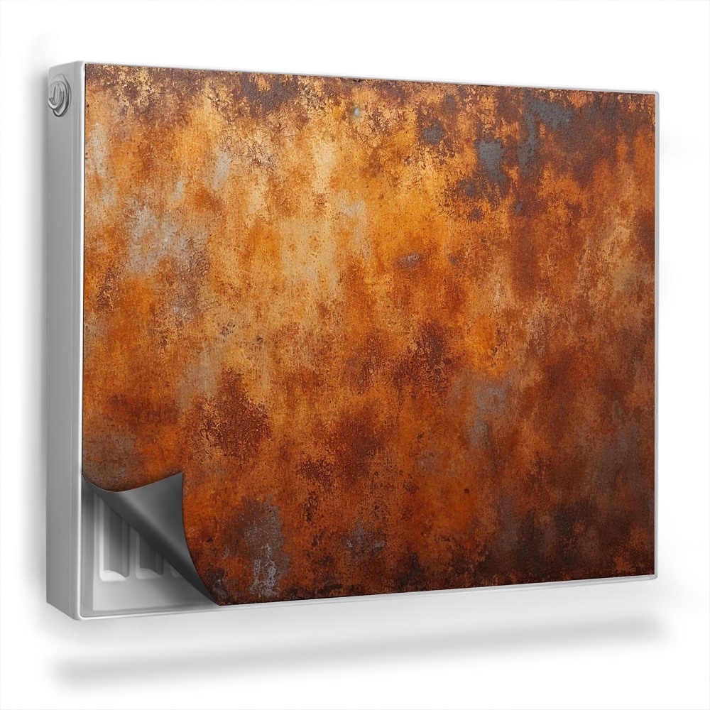 Mata magnetyczna na grzejnik Rdza na metalu industrialna tekstura