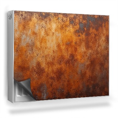 Mata magnetyczna na grzejnik Rdza na metalu industrialna tekstura