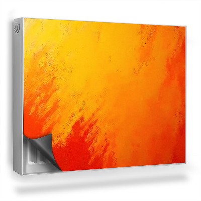 Mata magnesowa na kaloryfer Tekstura śladów pędzla tło deseń