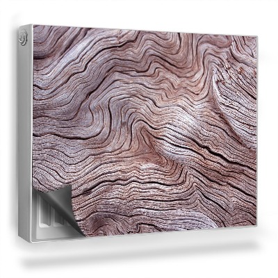 Mata magnesowa na kaloryfer Struktura naturalnego starego drewna sęki