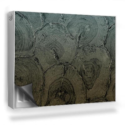 Mata magnetyczna na grzejnik Kompozycja z przekrojów drzewa